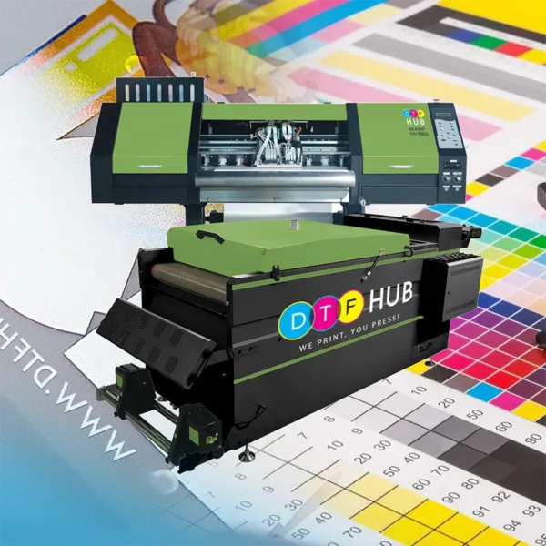 DTF Printing – Custom Heat Transfers (58cm Width, 100-500cm) | Black DTF Powder / Anti-Sublimation - Image 2