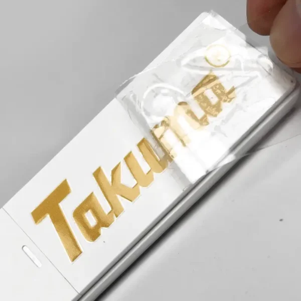 Metallic Foil UV DTF Transfers Printing | Metallic Foil UV Custom Stickers Printing | 8 Foil Colour Options - Image 6