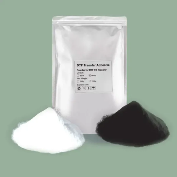 DTF Adhesive Powder - General White or Black / Anti Sublimation Powder (250g/500g/1kg)